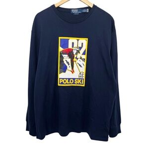 NWOT Polo Ralph Lauren Ski 92 Graphic T-Shirt Classic Fit Men’s Large